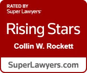 Super Lawyers badge Collin Rockett